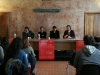 in conferenza stampa
